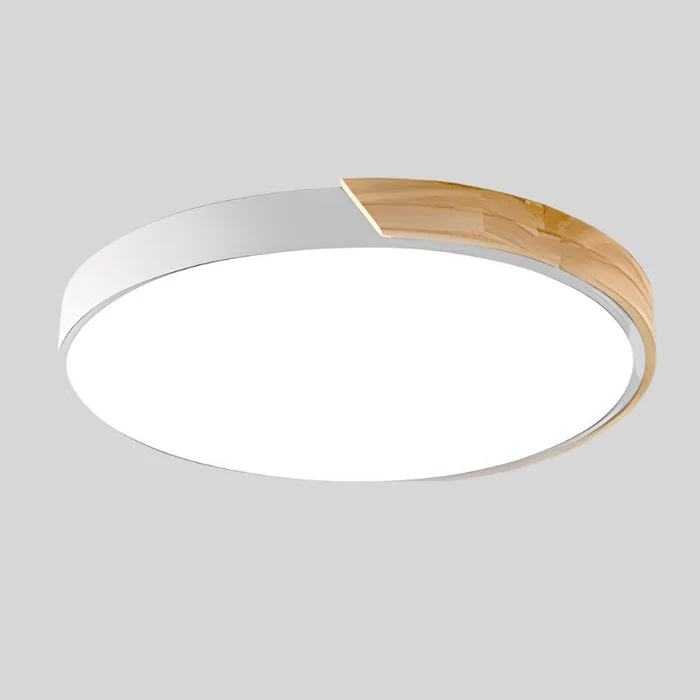 NordikBois™ – Plafonnier Moderne en Bois Ultra-Mince