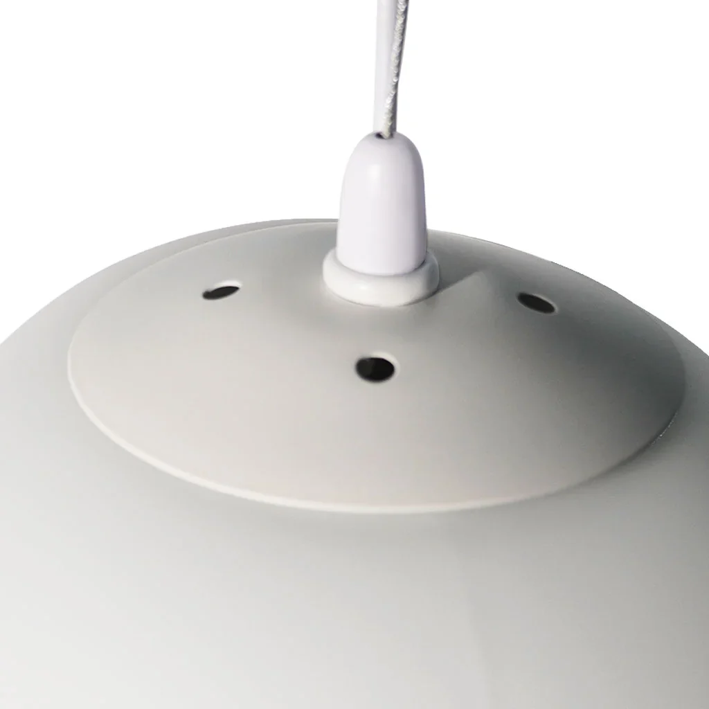 BlancGalet™ – Lampe Suspendue en Pierre Nordique