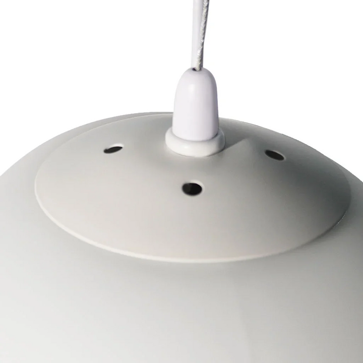 BlancGalet™ – Lampe Suspendue en Pierre Nordique