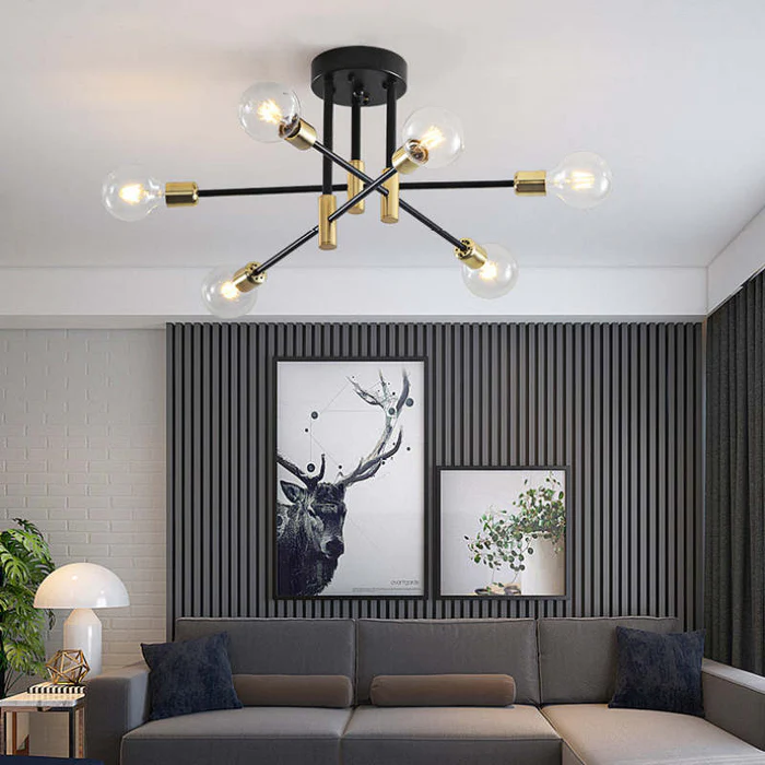 ÉclatPur™ – Lampe de Plafond LED au Design Épuré