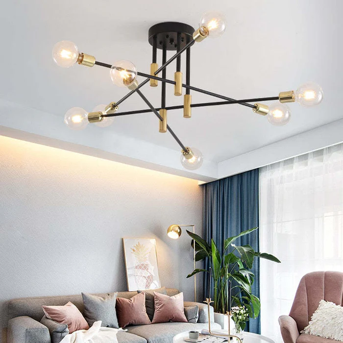 ÉclatPur™ – Lampe de Plafond LED au Design Épuré