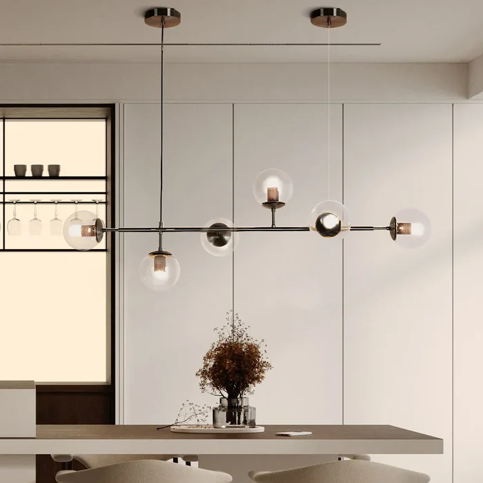 ÉclatSphère™ – Lampe Pendante Moderne en Forme d’Orbe