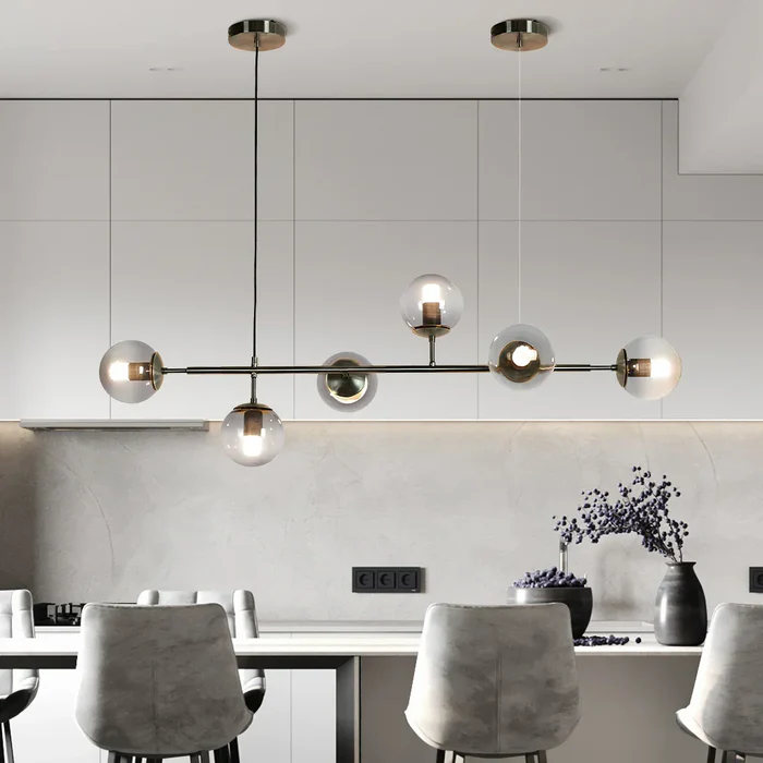 ÉclatSphère™ – Lampe Pendante Moderne en Forme d’Orbe