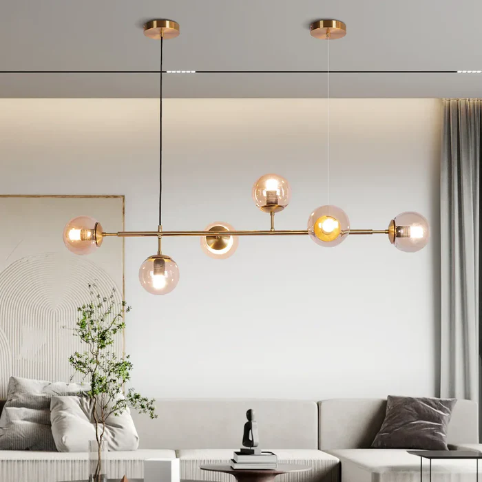 ÉclatSphère™ – Lampe Pendante Moderne en Forme d’Orbe