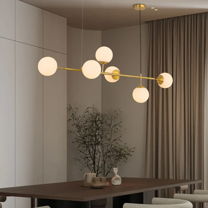 ÉclatSphère™ – Lampe Pendante Moderne en Forme d’Orbe