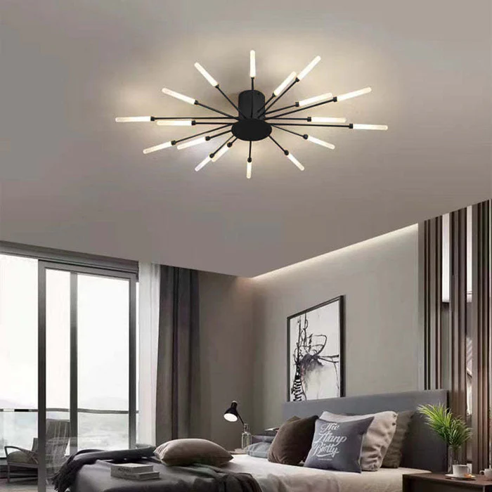 LumiFête™ – Éclairage Plafond Inspiré des Feux d’Artifice