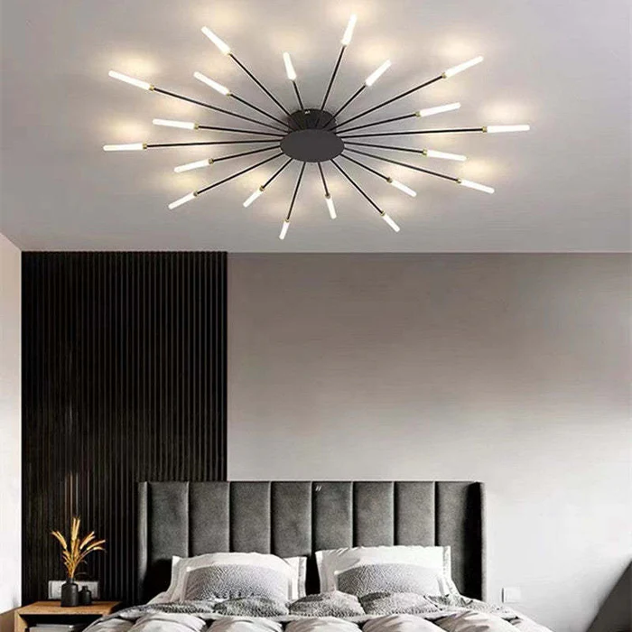 LumiFête™ – Éclairage Plafond Inspiré des Feux d’Artifice