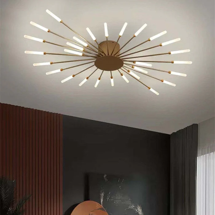 LumiFête™ – Éclairage Plafond Inspiré des Feux d’Artifice