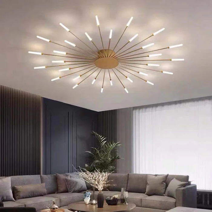 LumiFête™ – Éclairage Plafond Inspiré des Feux d’Artifice