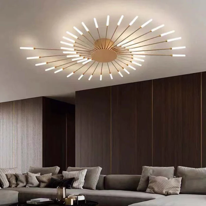 LumiFête™ – Éclairage Plafond Inspiré des Feux d’Artifice