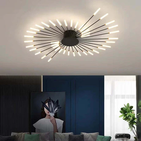 LumiFête™ – Éclairage Plafond Inspiré des Feux d’Artifice