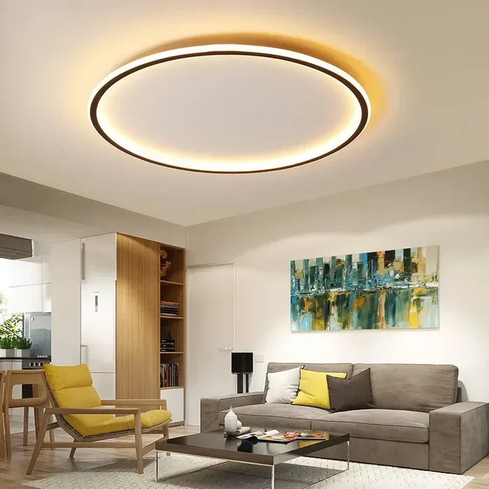 ClairRond™ – Éclairage Plafond Rond et Sophistiqué