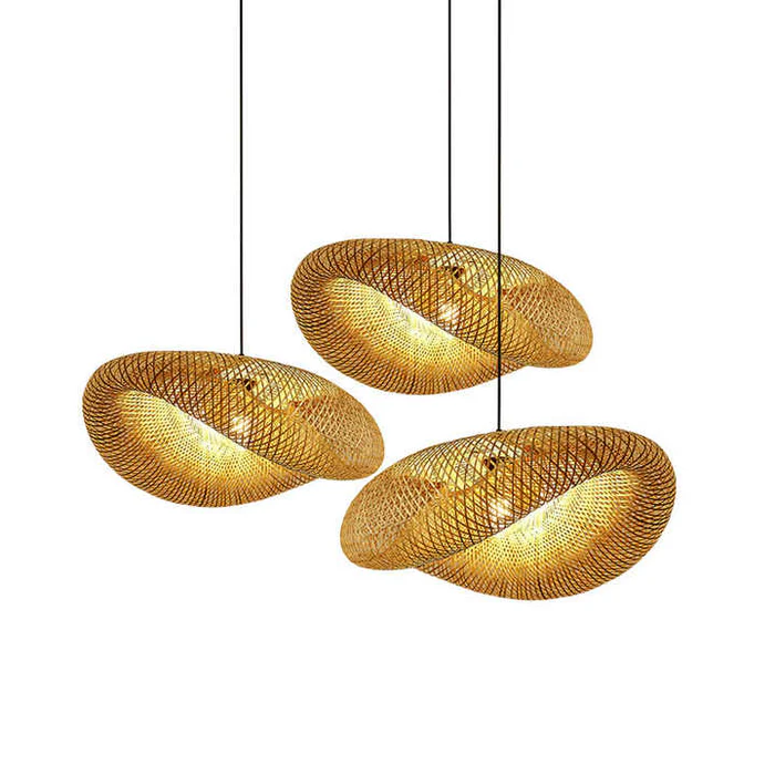 NaturaLume™ – Éclairage Suspendu en Bambou Moderne