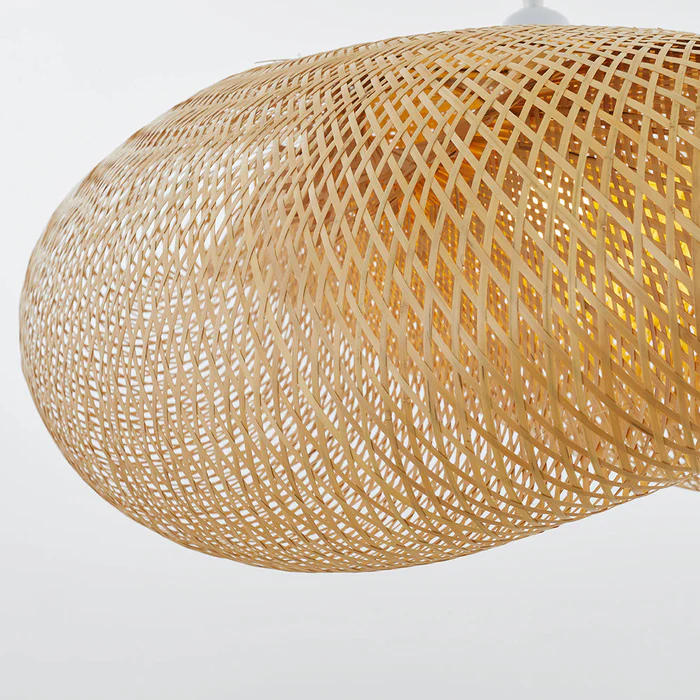 NaturaLume™ – Éclairage Suspendu en Bambou Moderne