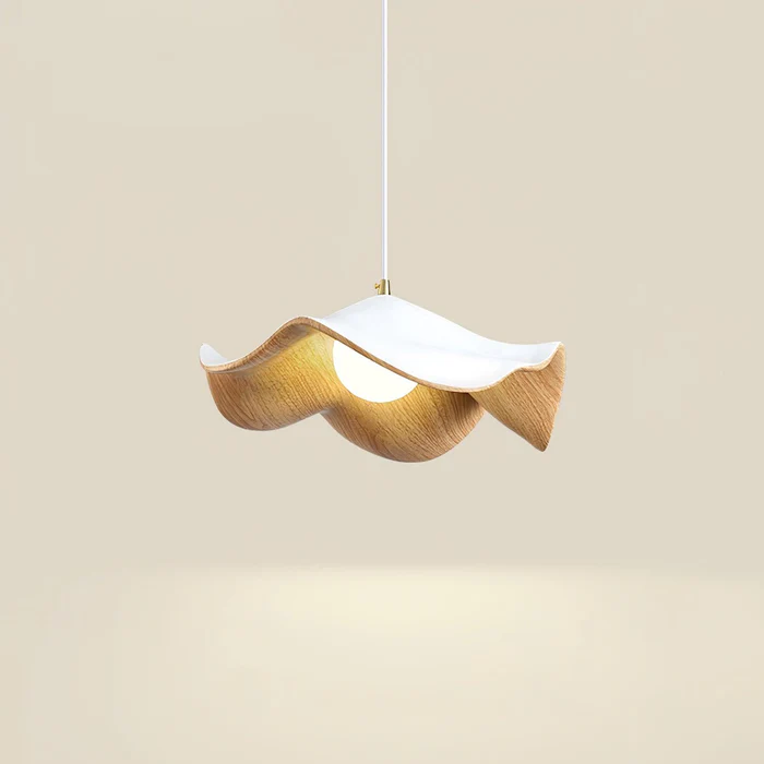 BoisSingulier™ – Suspension en Bois Unique et Élégante