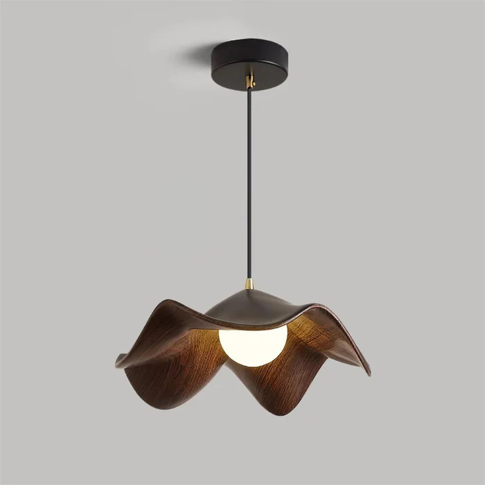 BoisSingulier™ – Suspension en Bois Unique et Élégante