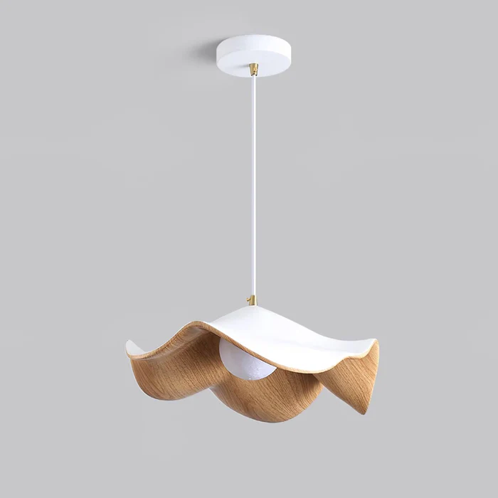 BoisSingulier™ – Suspension en Bois Unique et Élégante
