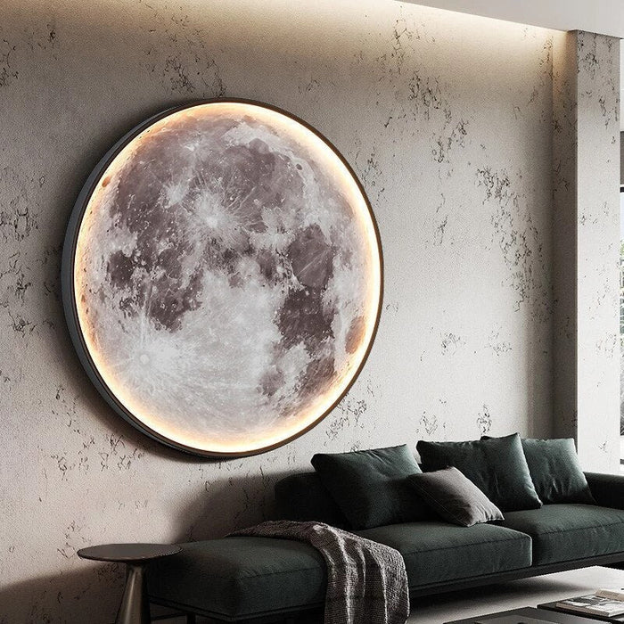 MoonAura™ – Lampe Murale Élégante Forme de Lune