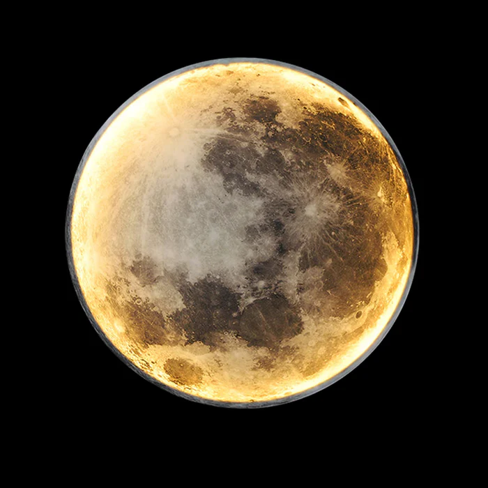 MoonAura™ – Lampe Murale Élégante Forme de Lune