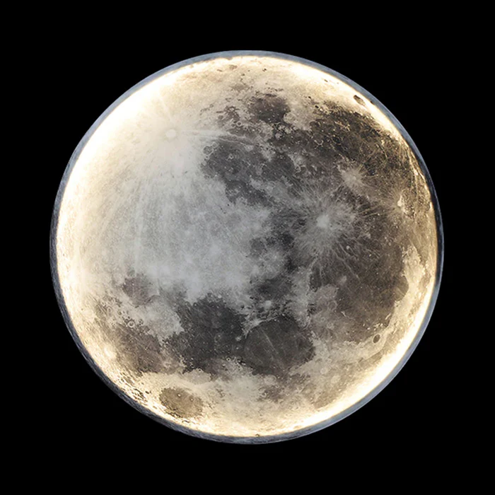 MoonAura™ – Lampe Murale Élégante Forme de Lune