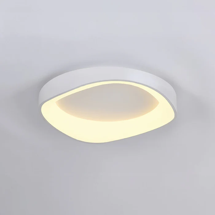 BoisLinéa™ – Plafonnier Design avec Veines de Bois Naturel