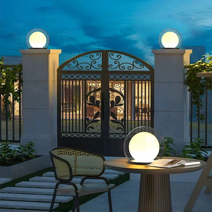 PiliLux™ – Lampadaire Design Extérieur au Style Moderne