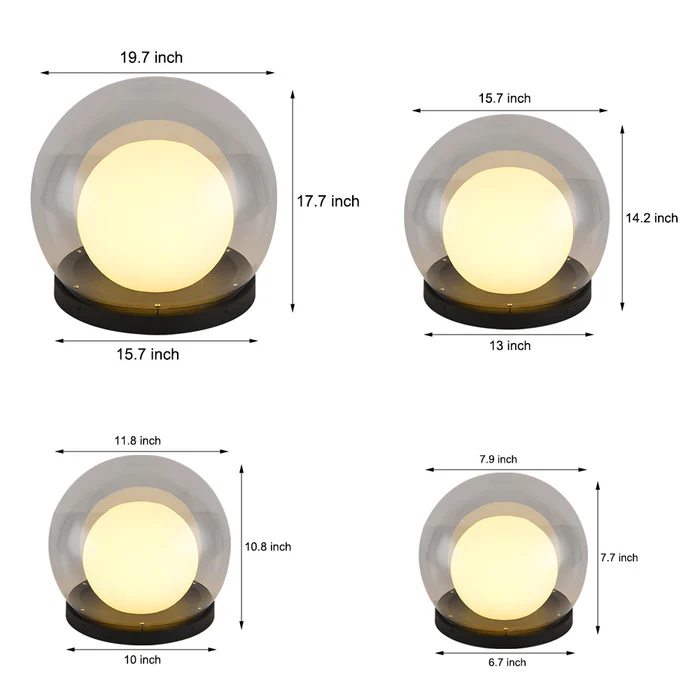 PiliLux™ – Lampadaire Design Extérieur au Style Moderne