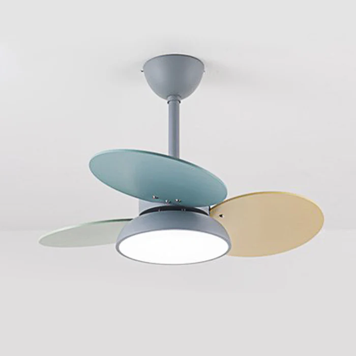 ColoréaLume™ – Ventilateur Plafonnier Pastel et Lumineux