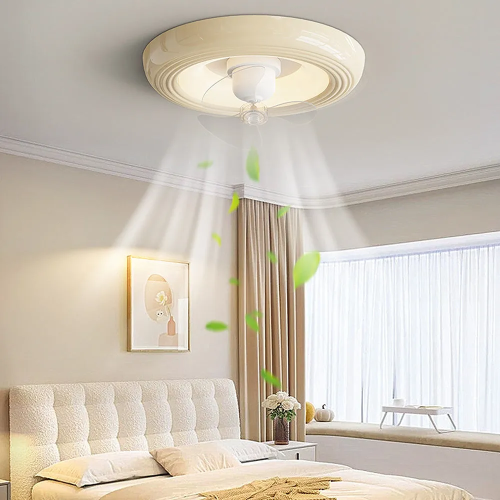 MacaronaLume™ – Ventilateur de Chambre Élégant avec LED