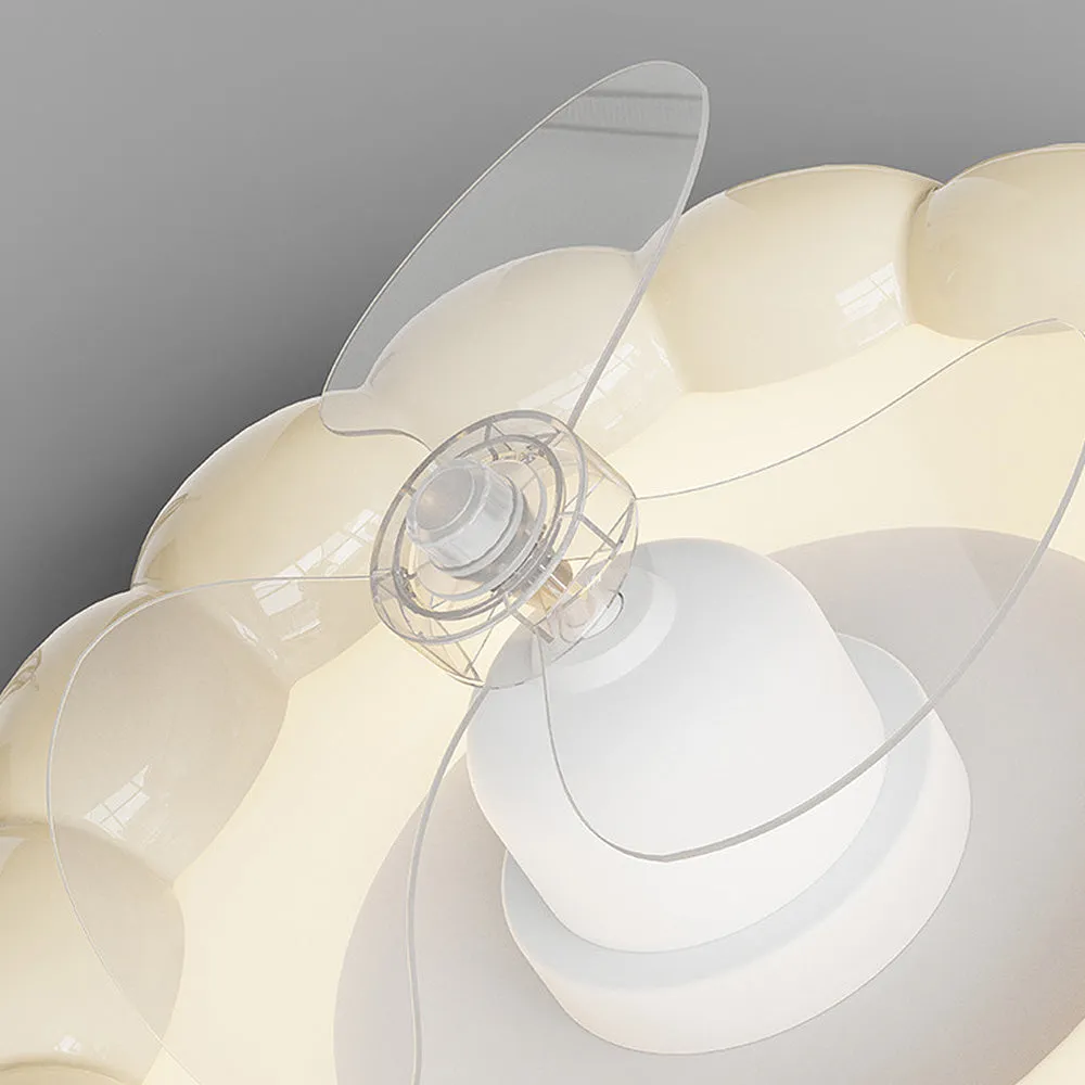 MacaronaLume™ – Ventilateur de Chambre Élégant avec LED