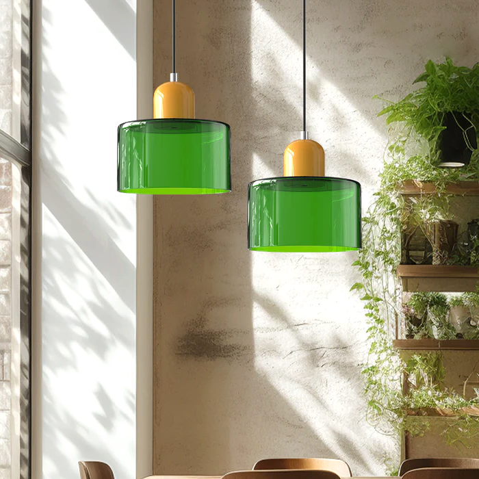 ClairCylindre™ – Chandelier Moderne au Style Structuré