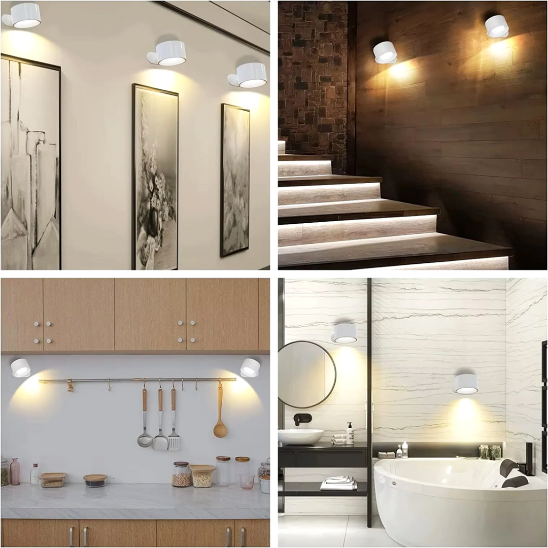 Rotaréa™ – Lampe Murale LED Orientable Design