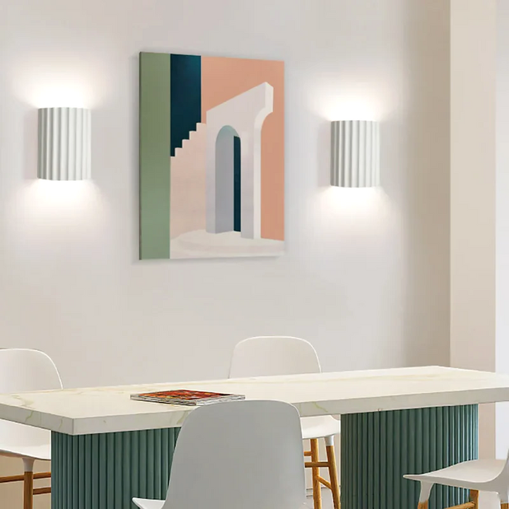 ClairMacaron™ – Applique Murale Élégante et Ludique