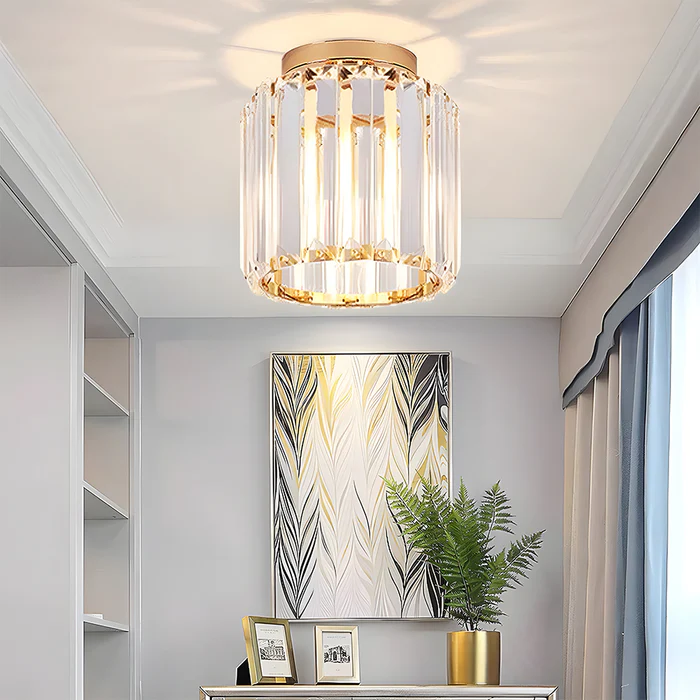 ÉclatBoréal™ – Luminaire de Plafond en Cristal Moderne Nordique