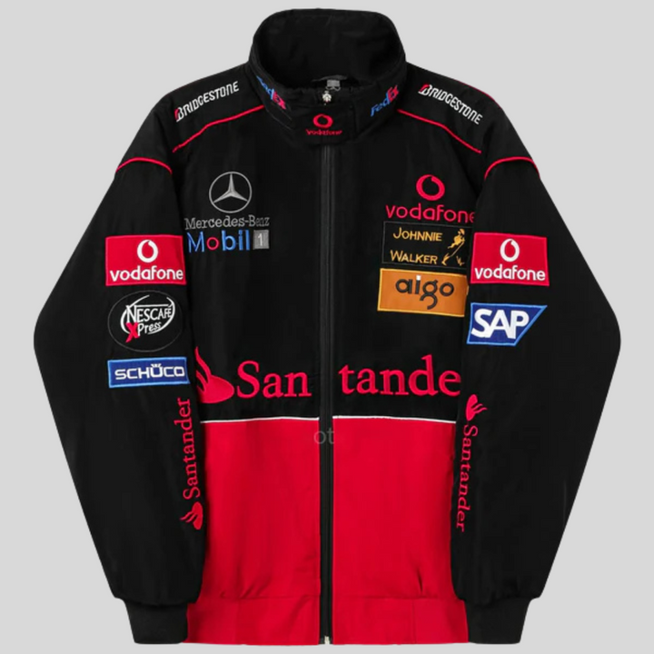 RetroPit™ – Blouson F1 Style Années 90 Mercedes-McLaren