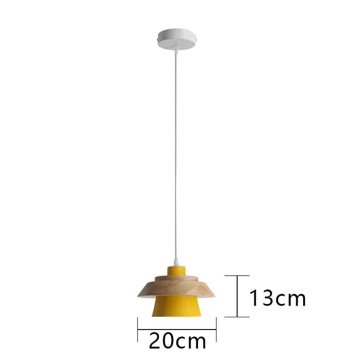BoisChic™ – Suspension Élégante en Bois Naturel