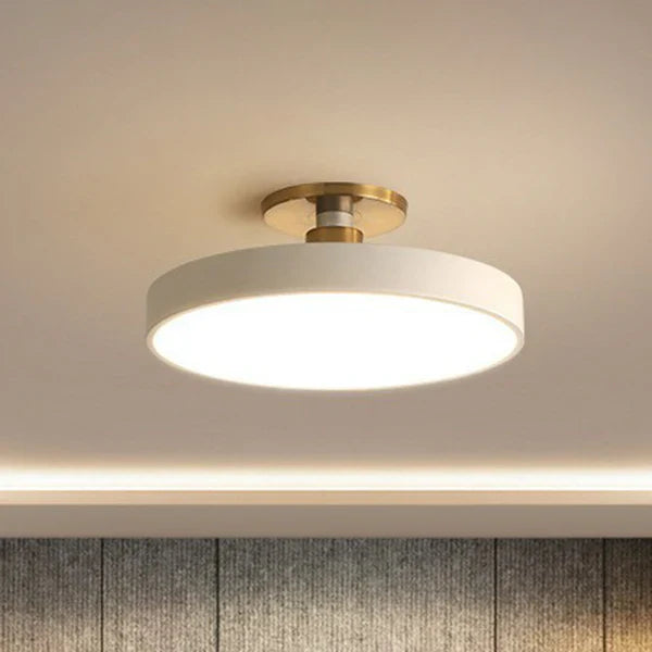 ScandiLumi™ – Luminaire Affleurant Rond et Épuré