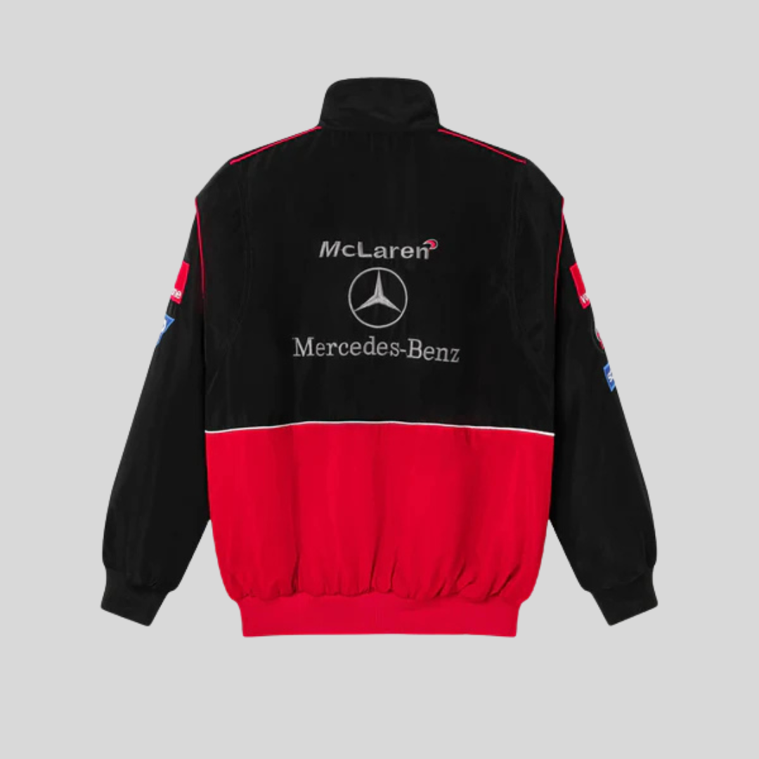 RetroPit™ – Blouson F1 Style Années 90 Mercedes-McLaren