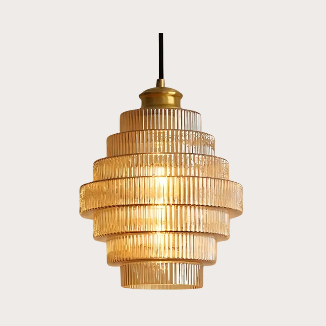 Clartis™ – Suspension Élégante au Design Verrier