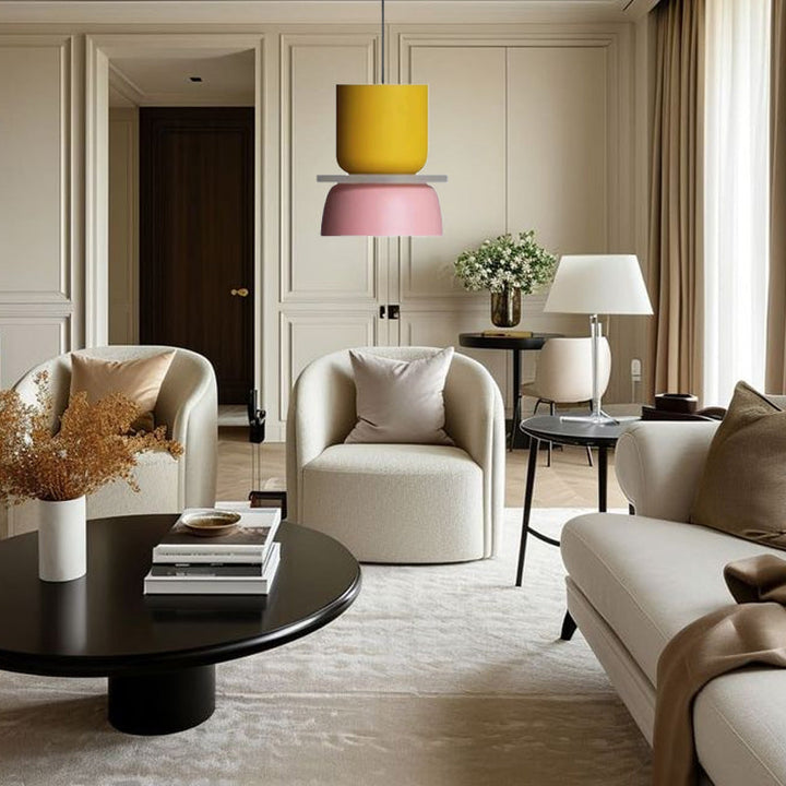 LumiMacaron™ – Suspension Design aux Couleurs Douces