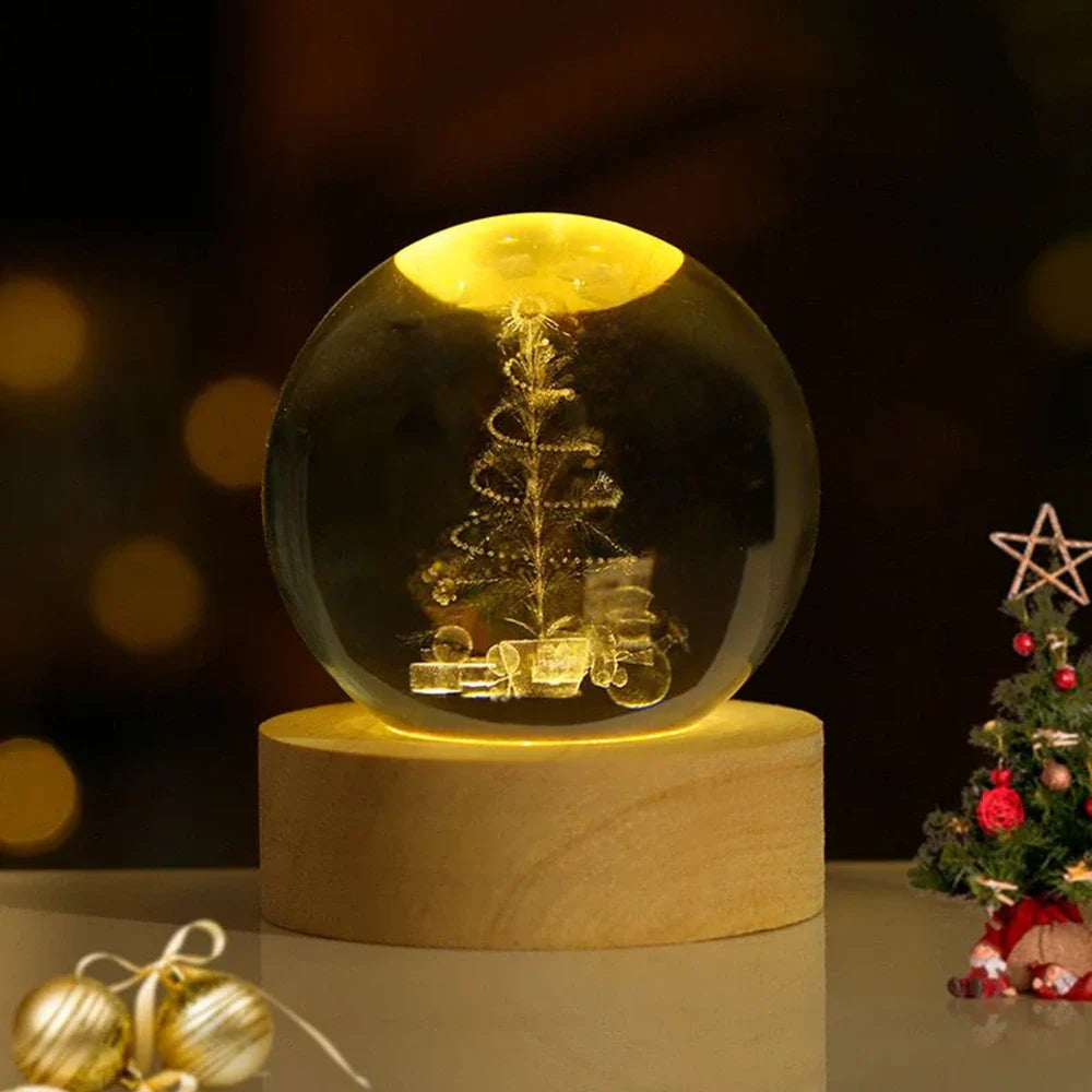 CristalAura™ – Boule de cristal lumineuse