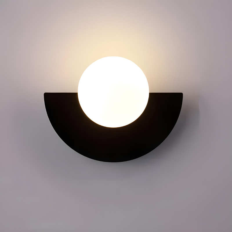 VerraLume™ – Applique LED en Verre Teinté au Style Scandinave