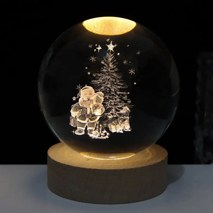 CristalAura™ – Boule de cristal lumineuse