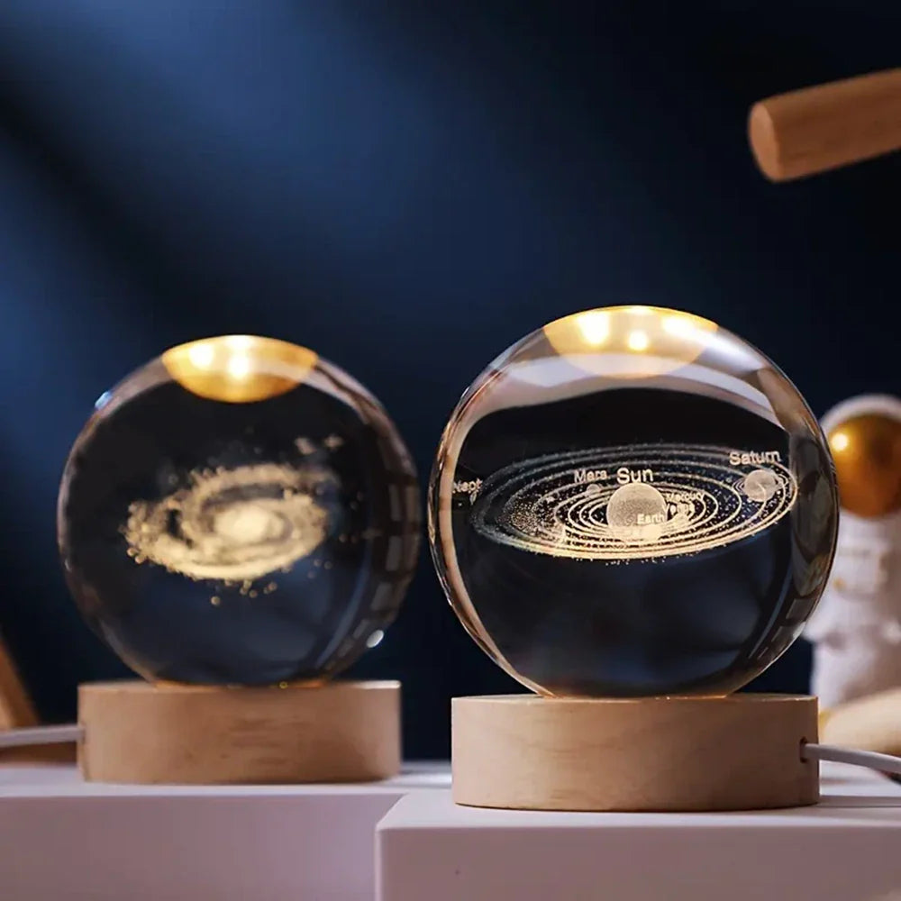 CristalAura™ – Boule de cristal lumineuse