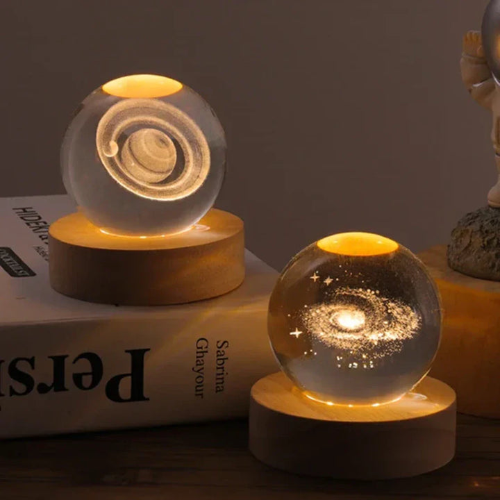 CristalAura™ – Boule de cristal lumineuse