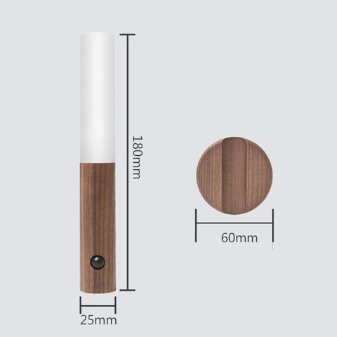 LumiBois™ – Éclairage Mural USB Sans Fil