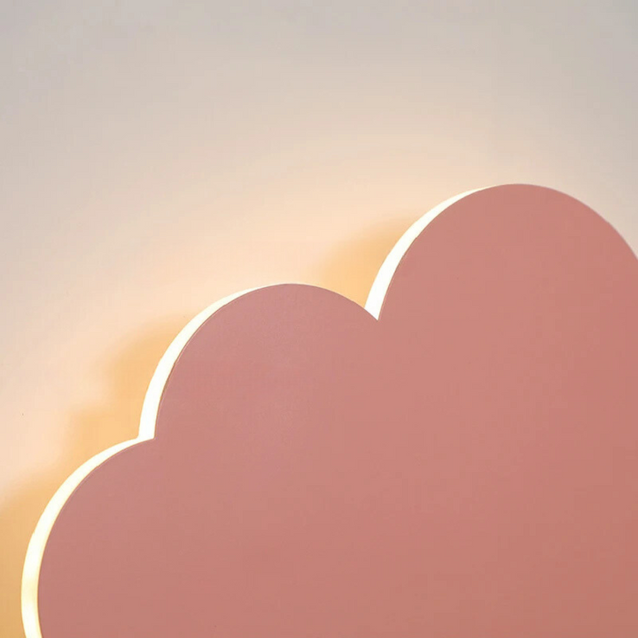 LumiCloud™ – Applique Enfant Tactile en Nuage Apaisant