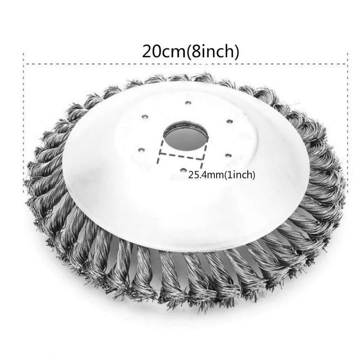 ToughTrim™ – Tête de coupe à brosse en acier