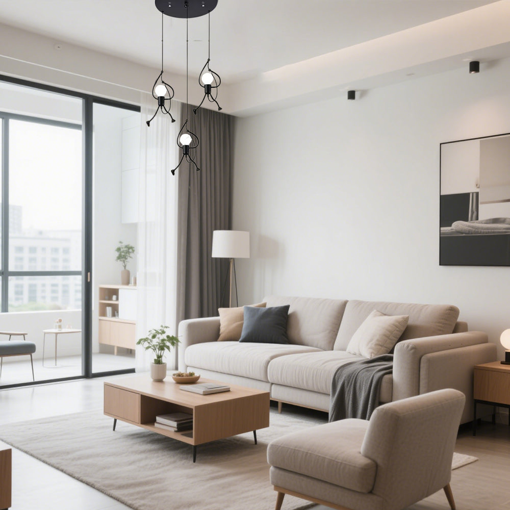 Persolight™ – Lampe Suspendue Figurines Modernes