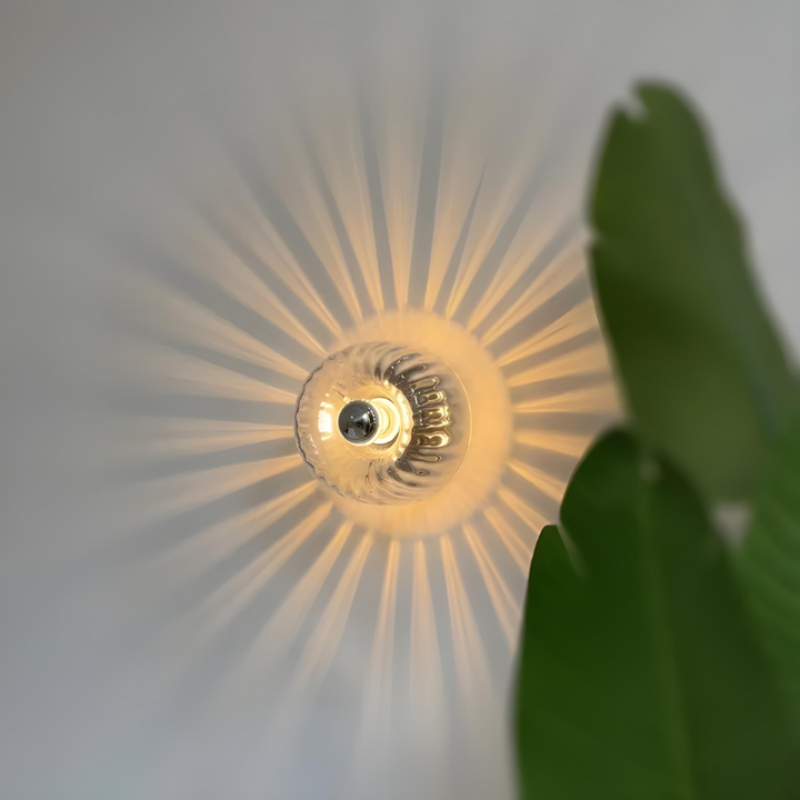 RayonVerre™ – Luminaire Mural Soleil en Verre
